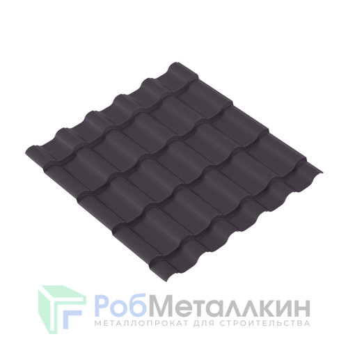 Металлочерепица БАРСА 0.5 MAT RAL 8019