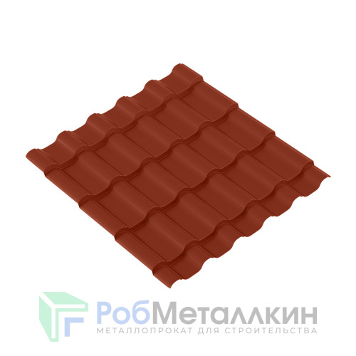 Металлочерепица БАРСА 0.5 Полиэстер RAL 3009