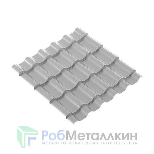 Металлочерепица БАРСА 0.5 Полиэстер RAL 9006