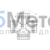 Четверник для конька ПРЕМИУМ Пурал RAL 9005