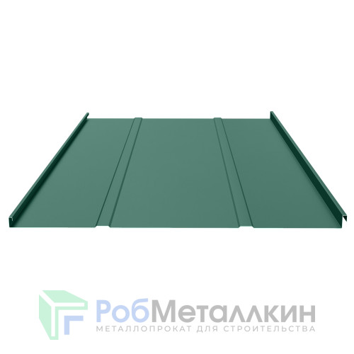 Двойной стоячий фальц 0.45 Полиэстер RAL 6005
