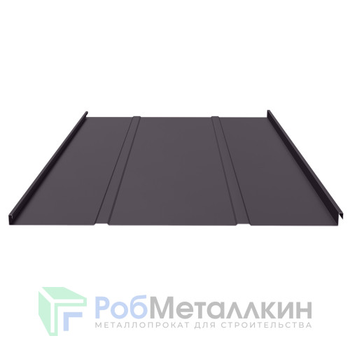 Двойной стоячий фальц 0.45 Полиэстер RAL 8019