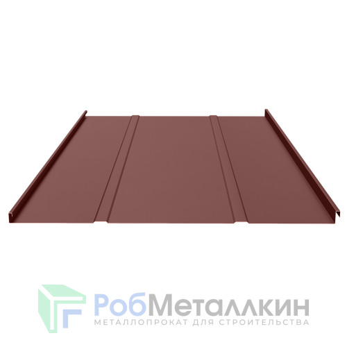 Двойной стоячий фальц 0.5 MAT RAL 8017