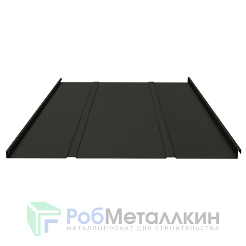 Двойной стоячий фальц 0.5 Полиэстер RAL 9005