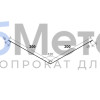 Ендова верхняя 200х200 Полиэстер RAL 9005