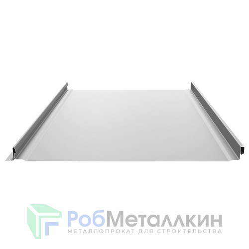 Фальцевая панель (клик-замок) гладкая 0.5 Цинк