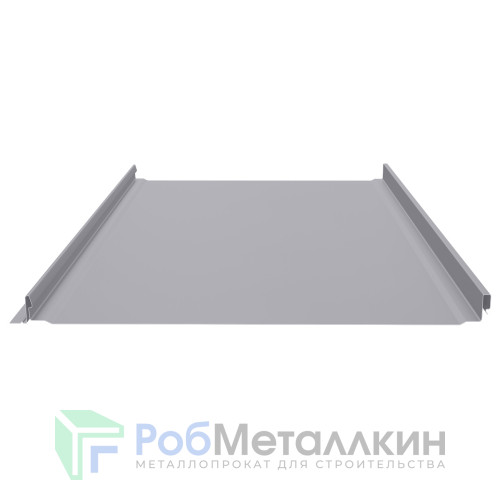 Фальцевая панель (клик-замок) гладкая 0.5 Полиэстер RAL 7004
