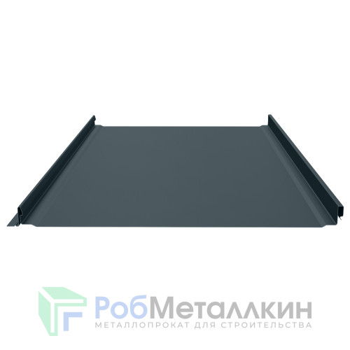 Фальцевая панель (клик-замок) гладкая 0.5 Полиэстер RAL 7016