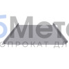 Фальцевая панель (клик-замок) с микрогофрой 0.5 Полиэстер двусторонний RAL 7004