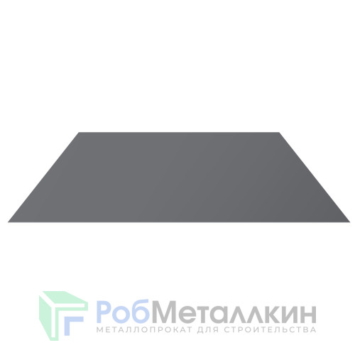 Гладкий лист 0.4 Полиэстер RAL 7024