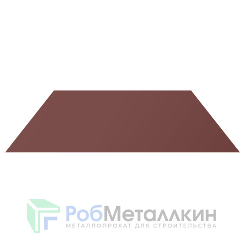 Гладкий лист 0.5 Пурал МАТ RAL 8017