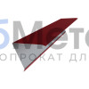Конек для односкатной фальцевой кровли 160х160 Полиэстер RAL 3005