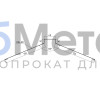 Конек финский 160х160 Полиэстер RAL 9003