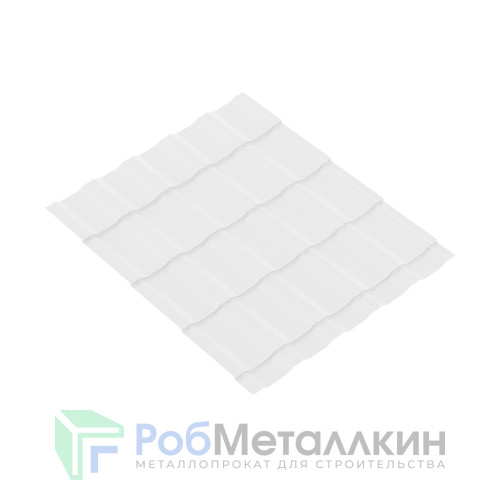 Лист волновой КРОНА 0.45 Полиэстер RAL 9003