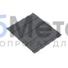 Лист волновой КРОНА 0.45 Текстур двусторонний RAL 7024