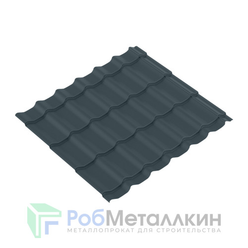 Металлочерепица Монтеррей 0.5 MAT RAL 7016