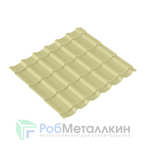 Металлочерепица Монтеррей 0.5 Полиэстер RAL 1014