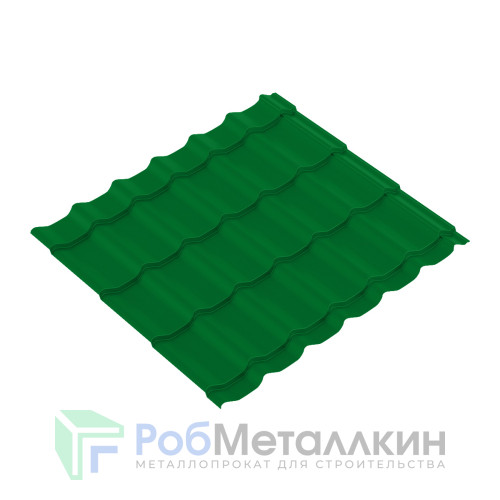 Металлочерепица Монтеррей 0.5 Полиэстер RAL 6002