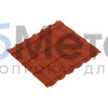 Металлочерепица Монтеррей 0.5 Полиэстер RAL 8004
