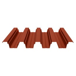 Профнастил Н-75 0.5 MAT RAL 8004