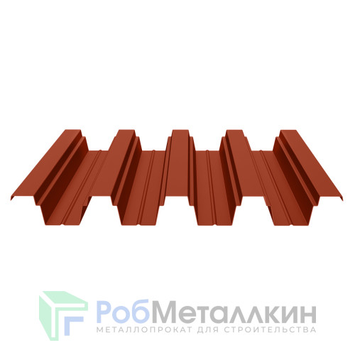 Профнастил Н-75 0.5 Пурал RAL 8004