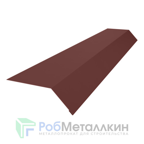 Планка карнизная (капельник) 60х100 MAT двусторонний RAL 8017