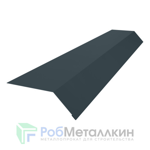 Планка карнизная (капельник) 60х100 Полиэстер RAL 7016