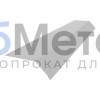 Планка карнизная (капельник) 60х100 Полиэстер RAL 7035