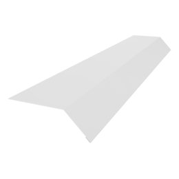Планка карнизная (капельник) 60х100 Полиэстер RAL 9003