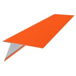 Планка карнизная 130х80 Полиэстер RAL 2004 для фальцевой кровли