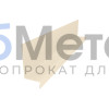Планка примыкания боковая к стене 115х60х25 Полиэстер RAL 1015 для фальцевой кровли