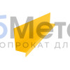 Планка примыкания боковая к стене 115х60х25 Полиэстер RAL 1018 для фальцевой кровли