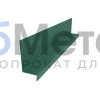 Планка примыкания боковая к стене 115х60х25 Полиэстер RAL 6005 для фальцевой кровли