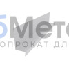 Планка примыкания боковая к стене 115х60х25 Полиэстер RAL 7047 для фальцевой кровли