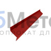 Планка примыкания в штробу 60х20 Полиэстер RAL 3011 для фальцевой кровли
