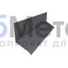 Планка примыкания верхняя к стене 153х130 MAT RAL 7024 для фальцевой кровли