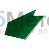 Планка примыкания верхняя к трубе 250х210 Полиэстер RAL 6002 для фальцевой кровли