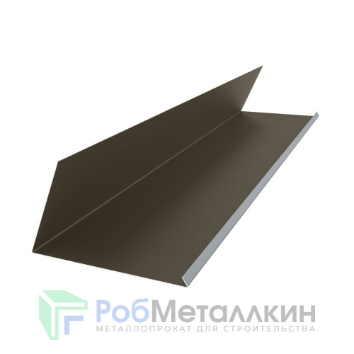 Планка примыкания верхняя к трубе 250х210 Полиэстер RR-32 для фальцевой кровли
