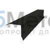 Планка торцевая (ветровая) 80х90 Пурал RAL 9005