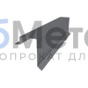 Планка торцевая 100х60 Пурал RAL 7024 для фальцевой кровли