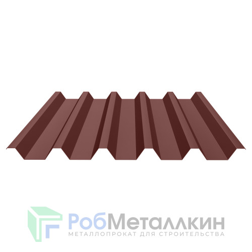 Профнастил С-44 0.5 MAT двусторонний RAL 8017