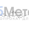 Профнастил С-44 0.5 Пурал RAL 8004