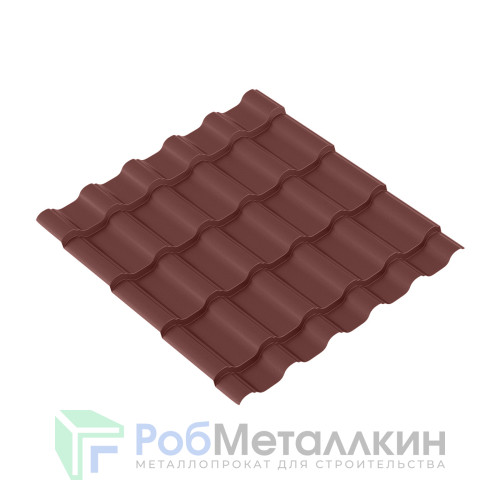 Лист волновой Супер БАРСА 0.45 Полиэстер двусторонний RAL 8017
