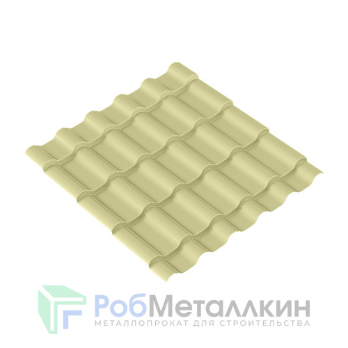 Лист волновой Супер БАРСА 0.45 Полиэстер RAL 1014