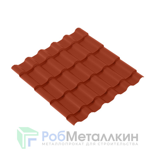 Лист волновой Супер БАРСА 0.45 Полиэстер RAL 8004