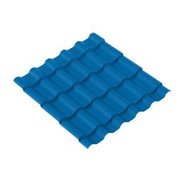 Металлочерепица Супер БАРСА 0.5 MAT RAL 5005