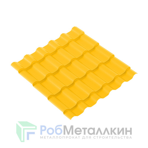 Металлочерепица Супер БАРСА 0.5 Полиэстер RAL 1018