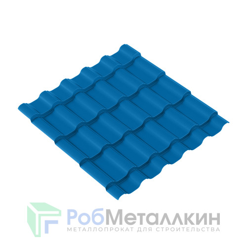 Металлочерепица Супер БАРСА 0.5 Полиэстер RAL 5005