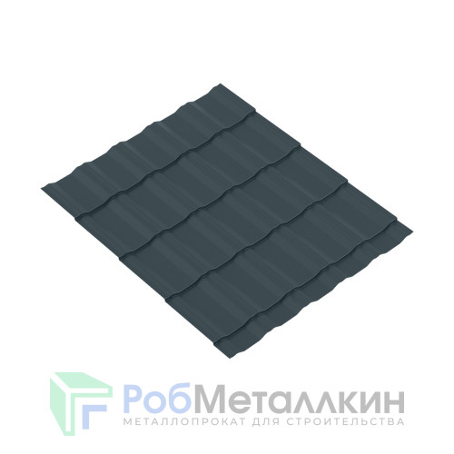 Металлочерепица Супер КРОНА 0.5 MAT RAL 7016