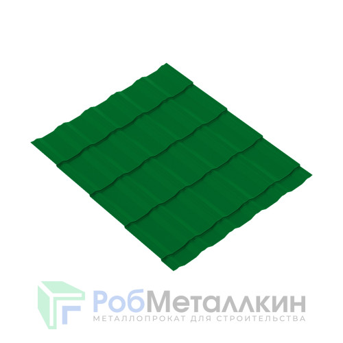 Металлочерепица Супер КРОНА 0.5 Полиэстер RAL 6002